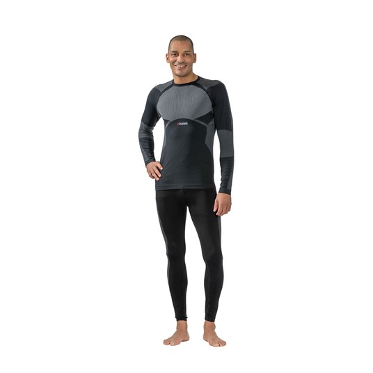 Bielizna funkcjonalna PLANAM Set Fit 250 g/m2 - czarny -zdjęcie numer 1
