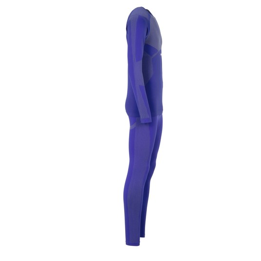 Bielizna funkcjonalna PLANAM Set Fit 250 g/m2 - niebieski -zdjęcie numer 4