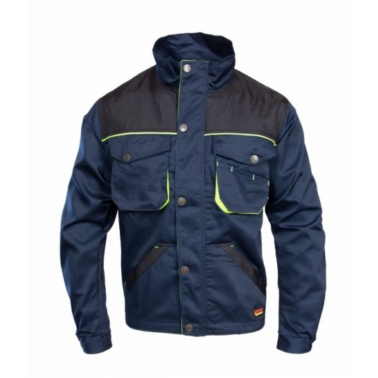 Bluza BRIXTON PRACTICAL - granatowy-żółty -zdjęcie numer 1