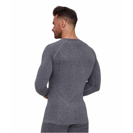 Bluza BRUBECK PROTECT FR/AS - szary -zdjęcie numer 2