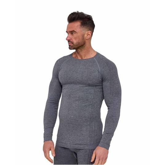 Bluza BRUBECK PROTECT FR/AS - szary -zdjęcie numer 1