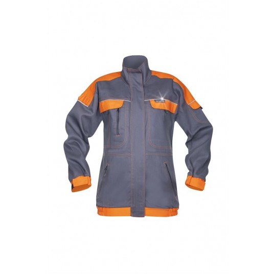 Bluza COOL TREND damska - szaro-pomarańczowy - 42