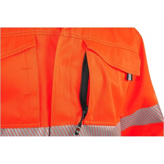 Bluza CXS NORWICH męska ostrzegawcza - pomarańczowo-niebieski