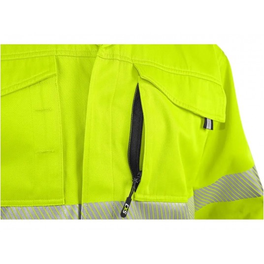 Bluza CXS NORWICH męska ostrzegawcza - żółto-niebieski