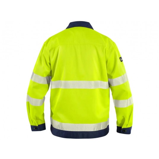 Bluza CXS NORWICH męska ostrzegawcza - żółto-niebieski