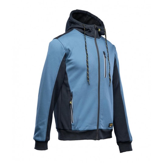 Bluza dresowa z kapturem SEVEN KINGS PRO - niebieski