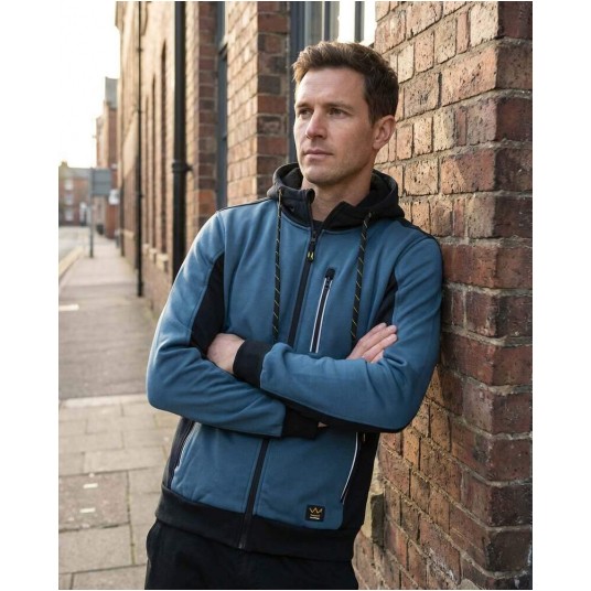 Bluza dresowa z kapturem SEVEN KINGS PRO - niebieski