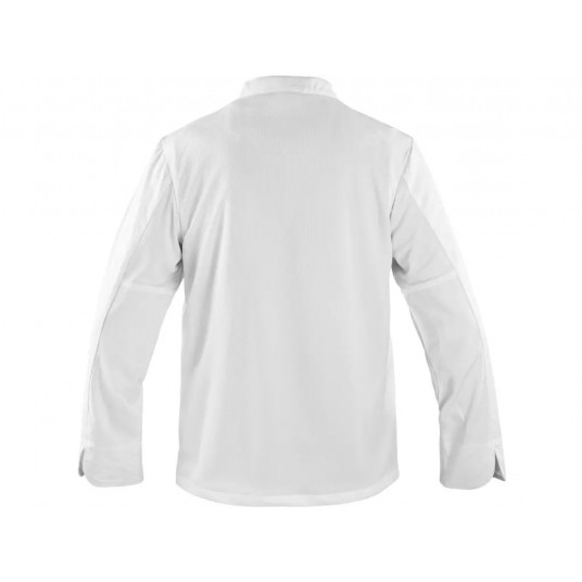 Bluza kucharska męska Rondon CXS CHEWLINE W-L - biały -zdjęcie numer 2