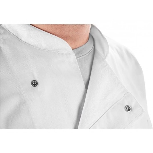 Bluza kucharska męska Rondon CXS CHEWLINE W-L - biały -zdjęcie numer 5