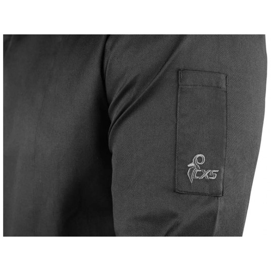 Bluza kucharska męska Rondon CXS CHEWLINE W-L - czarny -zdjęcie numer 4