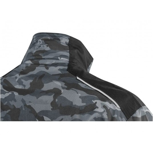 Bluza męska CXS SOLIS FLEX - camo-czarny