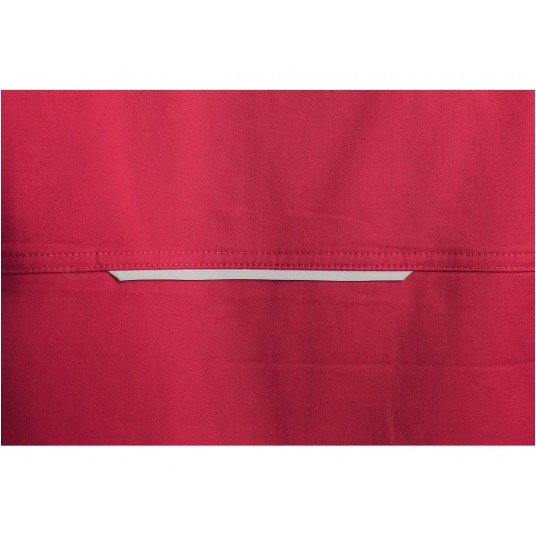 Bluza męska CXS SOLIS FLEX - czerwony-czarny