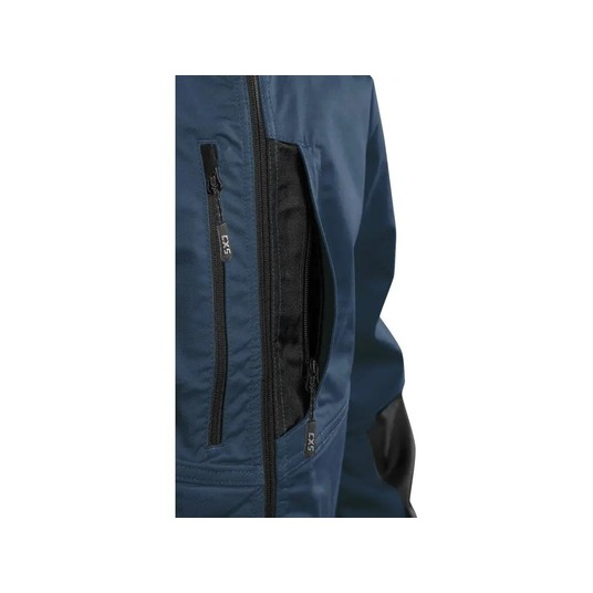 Bluza męska CXS SOLIS FLEX - granatowo-czarny -zdjęcie numer 4