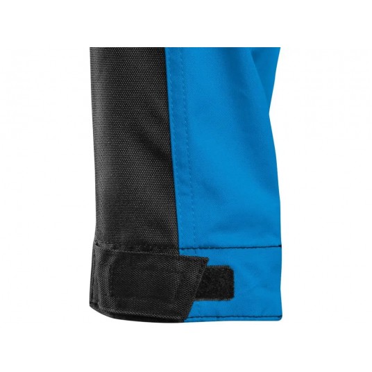 Bluza męska CXS SOLIS FLEX - niebieski-czarny