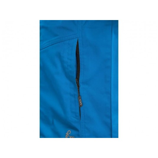 Bluza męska CXS SOLIS FLEX - niebieski-czarny