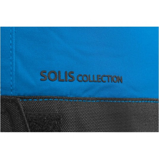 Bluza męska CXS SOLIS FLEX - niebieski-czarny