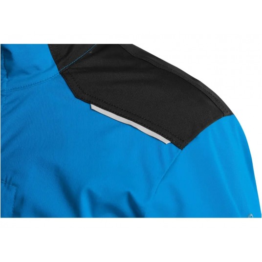 Bluza męska CXS SOLIS FLEX - niebieski-czarny