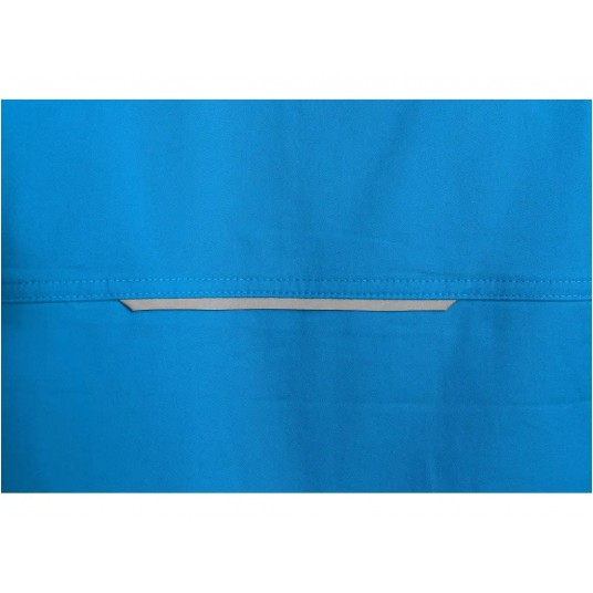 Bluza męska CXS SOLIS FLEX - niebieski-czarny