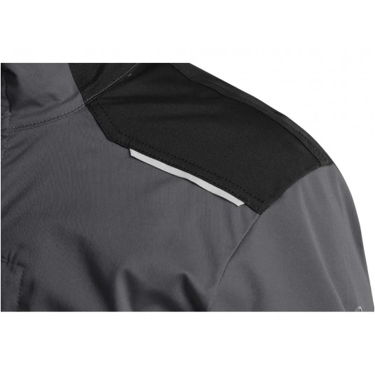 Bluza męska CXS SOLIS FLEX - szary-czarny