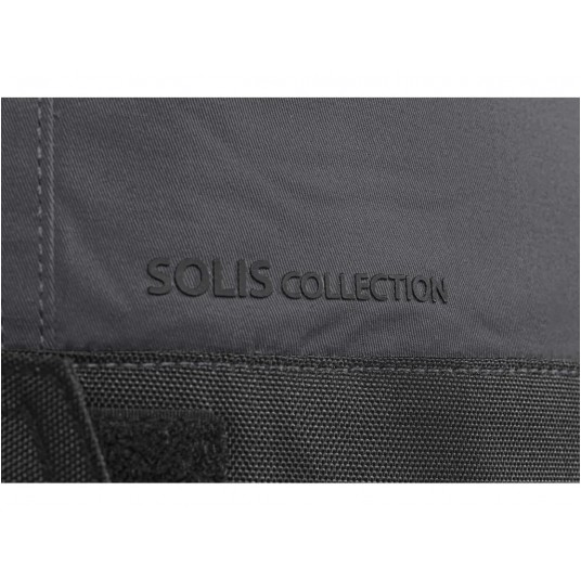 Bluza męska CXS SOLIS FLEX - szary-czarny