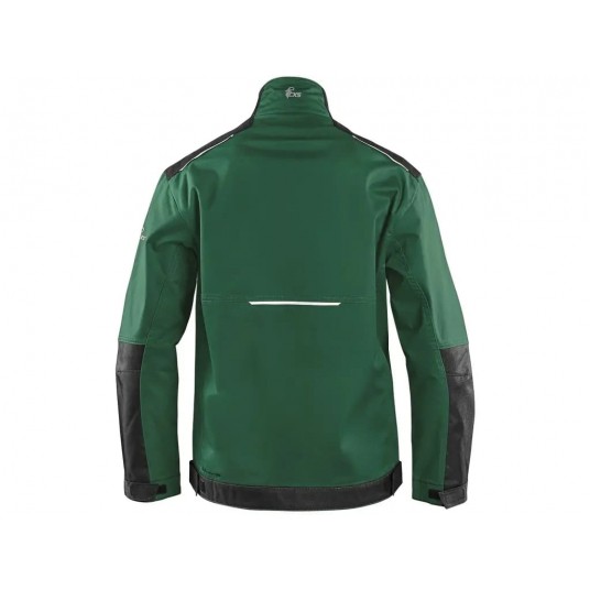 Bluza męska CXS SOLIS FLEX - zielony-czarny