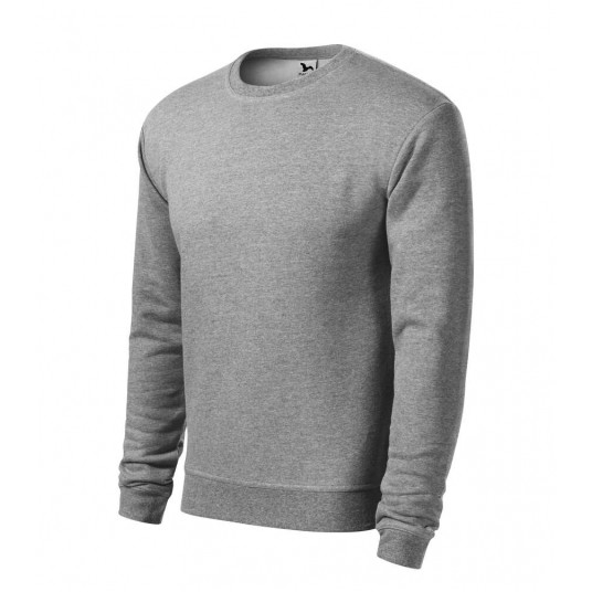 Bluza męska Malfini ESSENTIAL 406 - ciemnoszary melanż