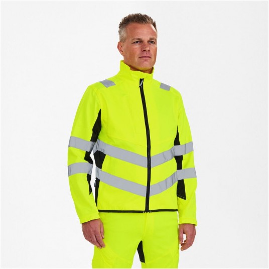 Bluza ostrzegawcza ENGEL Safety Work - żółty/czarny