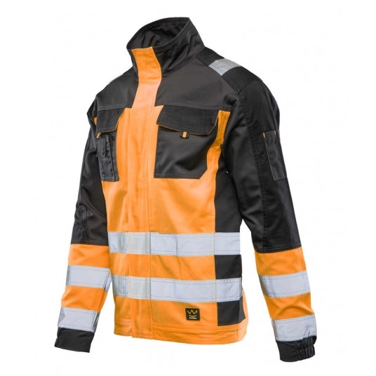 Bluza ostrzegawcza SEVEN KINGS FLASH SKF008 KAT II - pomarańczowy -zdjęcie numer 4