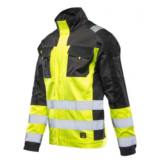 Bluza ostrzegawcza SEVEN KINGS FLASH SKF008 KAT II - żółły -zdjęcie numer 4