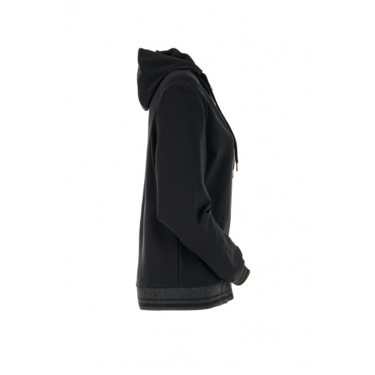 Bluza outdoor damska z kapturem Choice PLANAM - czarny
