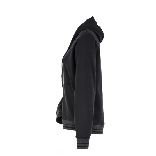 Bluza outdoor damska z kapturem Choice PLANAM - czarny