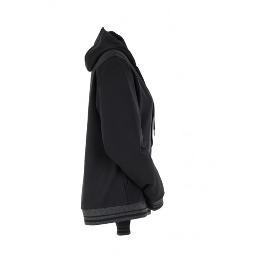 Bluza outdoor damska z kapturem Choice PLANAM - czarny
