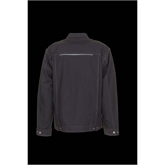 Bluza PLANAM BASALT - antracytowy/czerwony