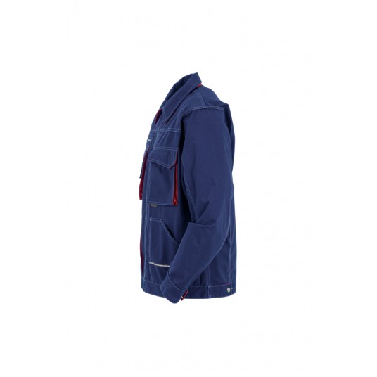 Bluza PLANAM BASALT - granatowy/czerwony