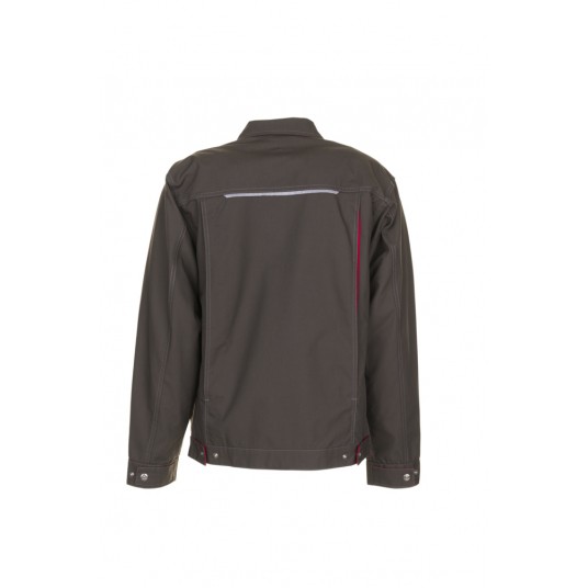 Bluza PLANAM BASALT - oliwkowy/czerwony
