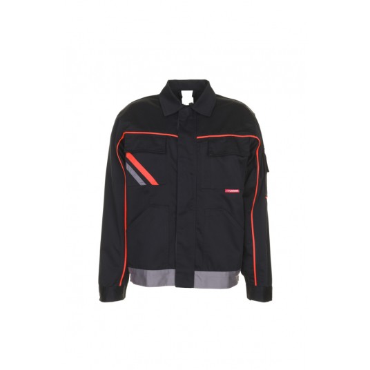 Bluza PLANAM Visline V2 - czarny/pomarańczowy/cynkowy