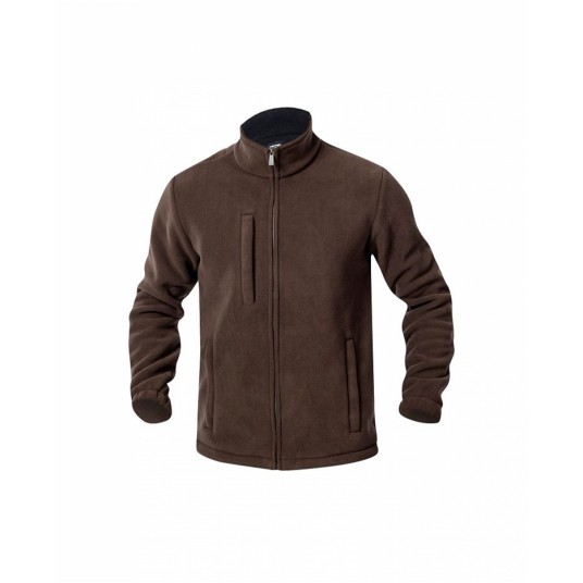 Bluza polarowa 450 - brązowy