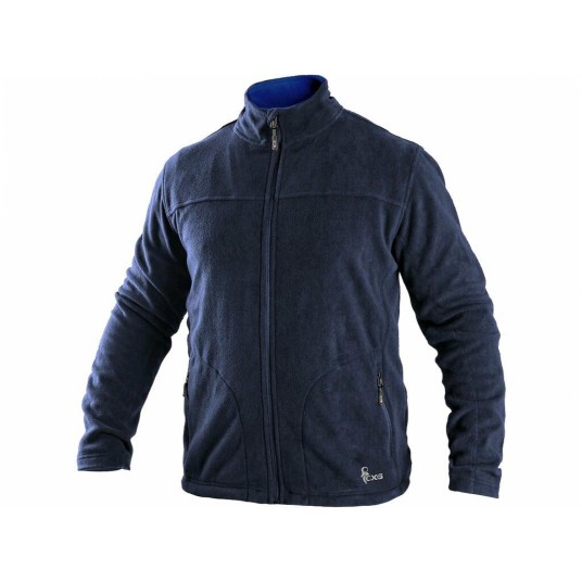 Bluza polarowa CXS GRANBY męska - ciemnoniebieski