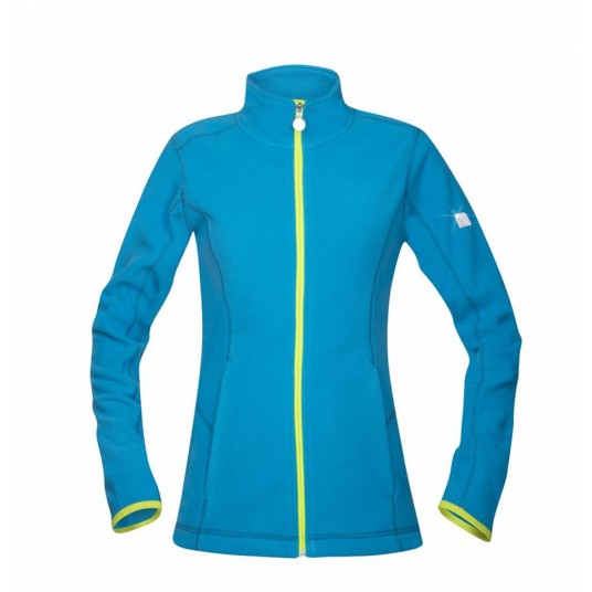 Bluza polarowa FLORET damska - jasnoniebieski