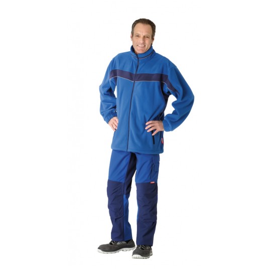 Bluza polarowa PLANAM Plaline - chabrowy/granatowy