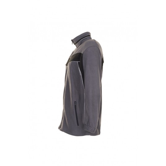 Bluza polarowa PLANAM Plaline - łupkowy/czarny