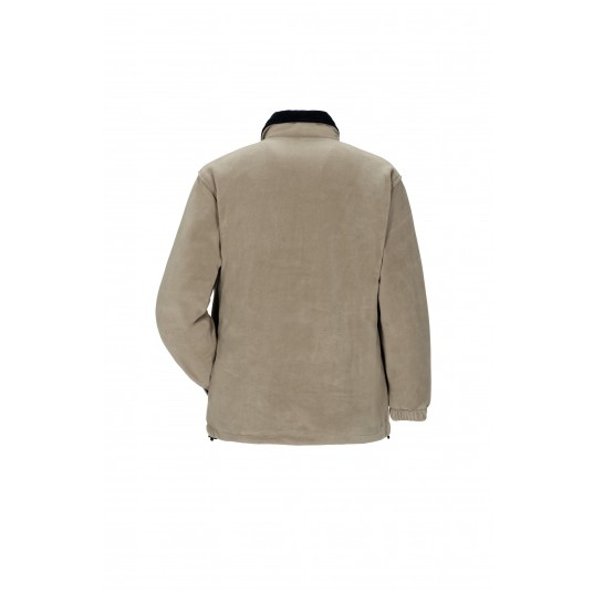 Bluza polarowa PLANAM RELAX - camel/granatowy