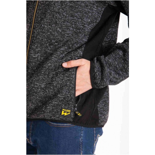 Bluza Rica Lewis RICHIE SWEAT TRICOT GRIGIO