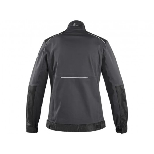 Bluza robocza CXS SOLIS FLEX damska - szary-czarny -zdjęcie numer 2