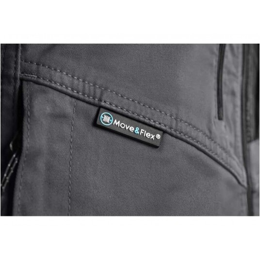 Bluza robocza CXS SOLIS FLEX damska - szary-czarny -zdjęcie numer 7