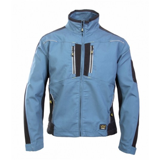 Bluza robocza SEVEN KINGS PRO - niebieski-czarny