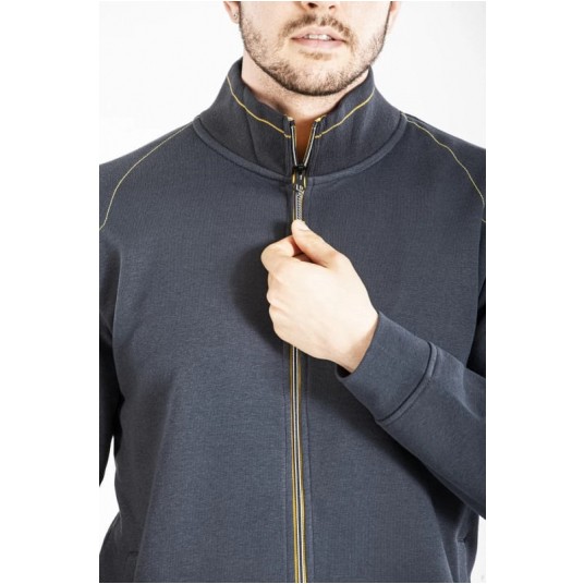 Bluza rozpinana Rica Lewis FULLZIP GRIGO