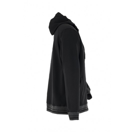 Bluza rozpinana z kapturem PLANAM Outdoor Match - czarny
