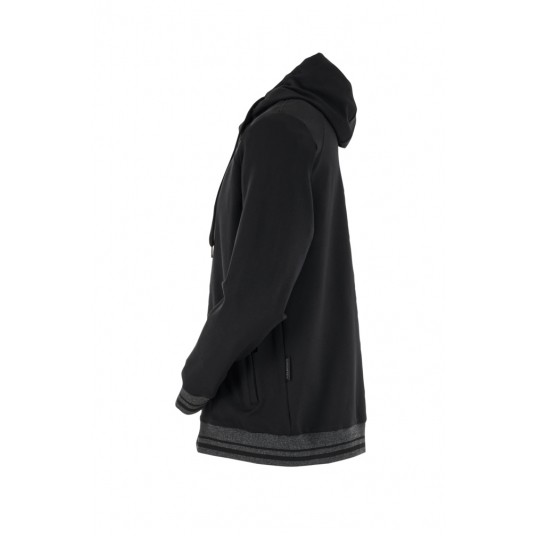 Bluza rozpinana z kapturem PLANAM Outdoor Match - czarny