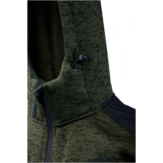 Bluza rozpinana z kapturem SEVEN KINGS - khaki -zdjęcie numer 10